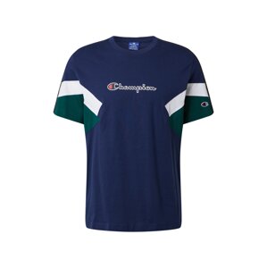Champion Authentic Athletic Apparel Tričko  biela / námornícka modrá / tmavozelená / červená / čierna