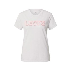 LEVI'S T-Shirt 'The Perfect'  biela / svetloružová
