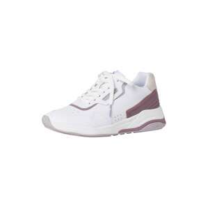 TAMARIS Sneaker  biela / fialová