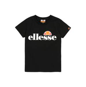 ELLESSE Tričko 'Malia'  oranžová / čierna / biela