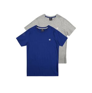 Champion Authentic Athletic Apparel Tričko  kráľovská modrá / sivá melírovaná