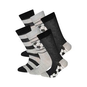 EWERS Ponožky  sivá / sivobéžová / čierna / biela
