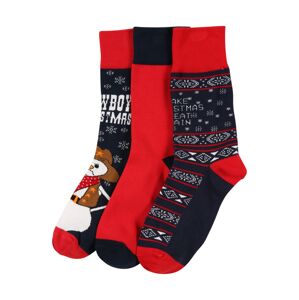 Urban Classics Ponožky  červená / hnedá / biela / námornícka modrá / tmavooranžová