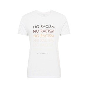 EINSTEIN & NEWTON T-Shirt 'No Racism'  zmiešané farby / biela