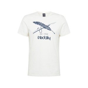 Iriedaily T-Shirt  biela / námornícka modrá