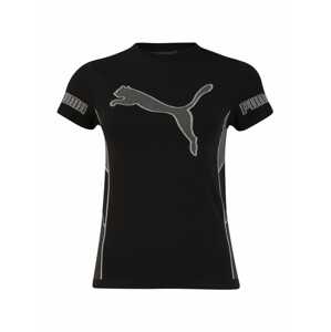 PUMA Funkčné tričko 'Evostripe'  sivá / čierna