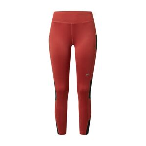 COLUMBIA Športové nohavice 'Titan Ultra'  hrdzavo červená / čierna