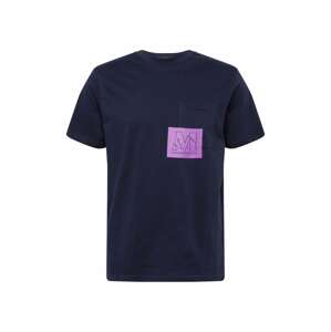 Mennace Shirt  indigo / fialová