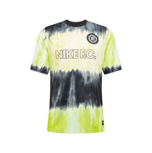 NIKE Dres 'Nike F.C.'  neónovo zelená / čierna