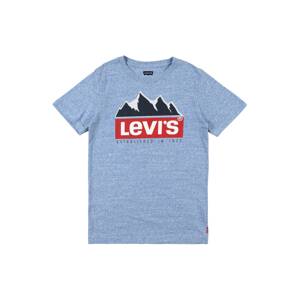 LEVI'S Shirt  modrá melírovaná / biela / červená / čierna