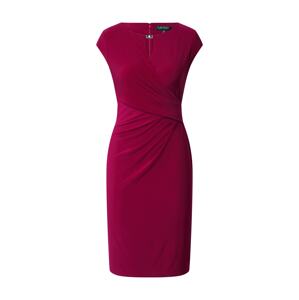Lauren Ralph Lauren Puzdrové šaty 'CARLONDY'  červeno-fialová