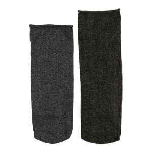 Swedish Stockings Ponožky 'Lisa'  čierna / strieborná