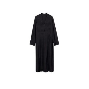 MANGO Košeľové šaty 'Lali'  čierna