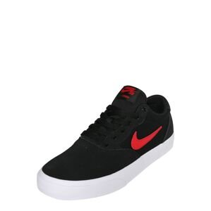 Nike SB Nízke tenisky 'Chron'  červená / čierna
