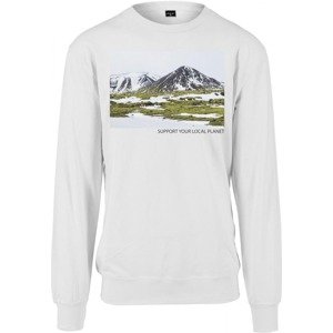 Merchcode Sweatshirt 'Local planet'  zmiešané farby / biela
