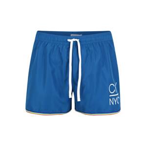 Calvin Klein Swimwear Plavecké šortky  nebesky modrá / biela / žltá / grenadínová / zmiešané farby