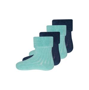 EWERS Ponožky  pastelovo modrá / tmavomodrá