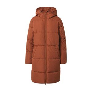 VILA Zimný kabát  oranžovo červená