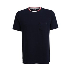 LACOSTE T-Shirt  námornícka modrá / biela / svetločervená