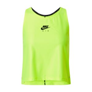 Nike Sportswear Top 'Air'  svetložltá / čierna