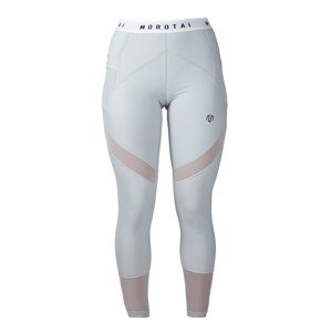 MOROTAI Športové nohavice  svetlosivá / biela / priehľadná