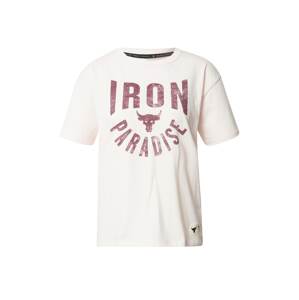 UNDER ARMOUR Sport-Shirt 'Project'  ružová / púdrová