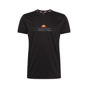 ELLESSE Funkčné tričko  čierna / zmiešané farby