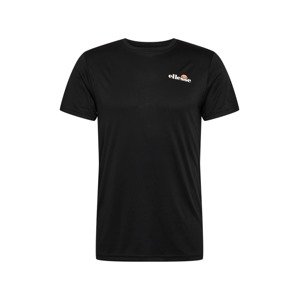 ELLESSE Funkčné tričko 'Malbe'  čierna / biela