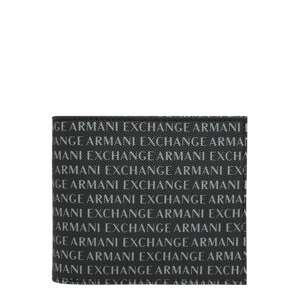 ARMANI EXCHANGE Peňaženka  čierna / sivá