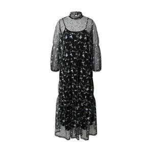 EDITED Šaty 'Norina'  zmiešané farby / čierna