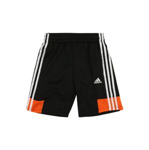 ADIDAS PERFORMANCE Športové nohavice 'B A.R.'  biela / čierna / oranžová