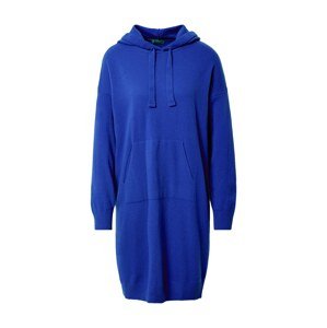 UNITED COLORS OF BENETTON Pletené šaty  námornícka modrá