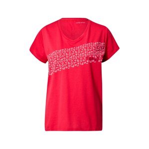 ESPRIT SPORT Funkčné tričko  červená / biela