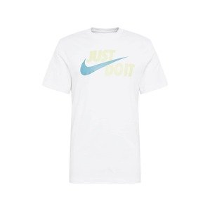 Nike Sportswear Tričko  biela / limetová