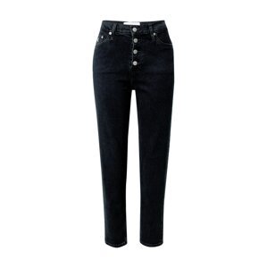 Calvin Klein Jeans Džínsy 'MOM JEAN'  čierna