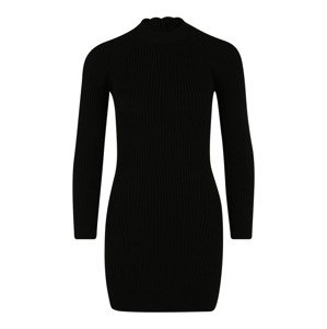Miss Selfridge Petite Pletené šaty  čierna