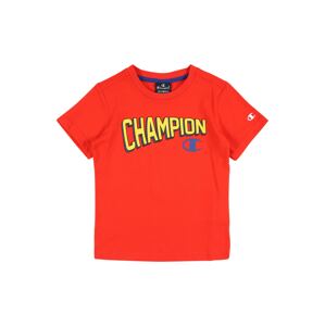 Champion Authentic Athletic Apparel Tričko  červená / žltá / modrá