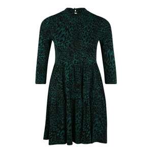 Dorothy Perkins Petite Šaty  zelená / čierna