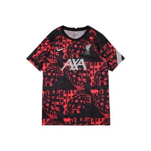 NIKE Funkčné tričko 'Liverpool FC'  svetlosivá / tmavosivá / grenadínová / čierna