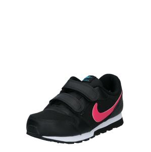 Nike Sportswear Tenisky  čierna / ružová