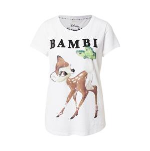 Frogbox Tričko 'Bambi'  biela / zmiešané farby