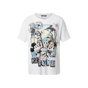 PRINCESS GOES HOLLYWOOD T-Shirt 'Disney Crew Love'  biela