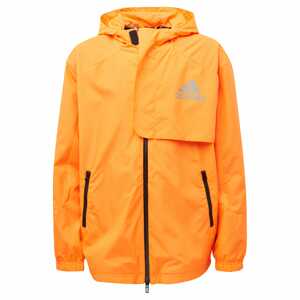 ADIDAS PERFORMANCE Outdoorová bunda  oranžová / čierna