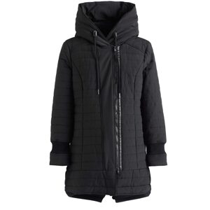 khujo Zimný kabát 'TOPSY2'  čierna