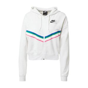 Nike Sportswear Tepláková bunda  zmiešané farby / biela