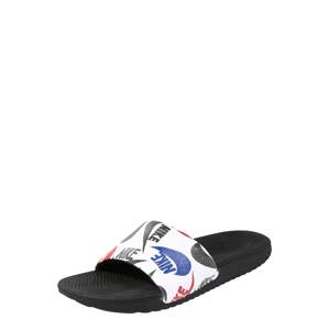 NIKE Plážové / kúpacie topánky 'Kawa'  modrá / červená / čierna / biela