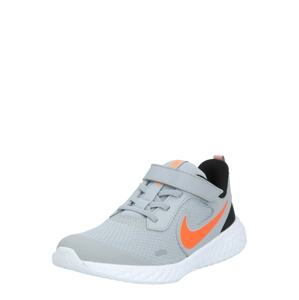 NIKE Športová obuv 'Revolution 5'  oranžová / sivá / čierna