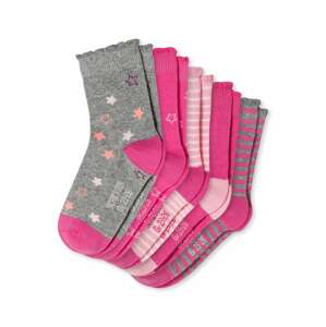 SCHIESSER Ponožky  sivá / ružová