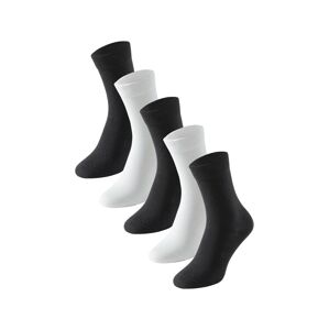 SCHIESSER Ponožky  čierna / šedobiela
