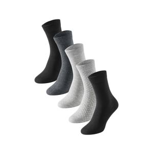 SCHIESSER Ponožky  svetlosivá / sivá melírovaná / čierna